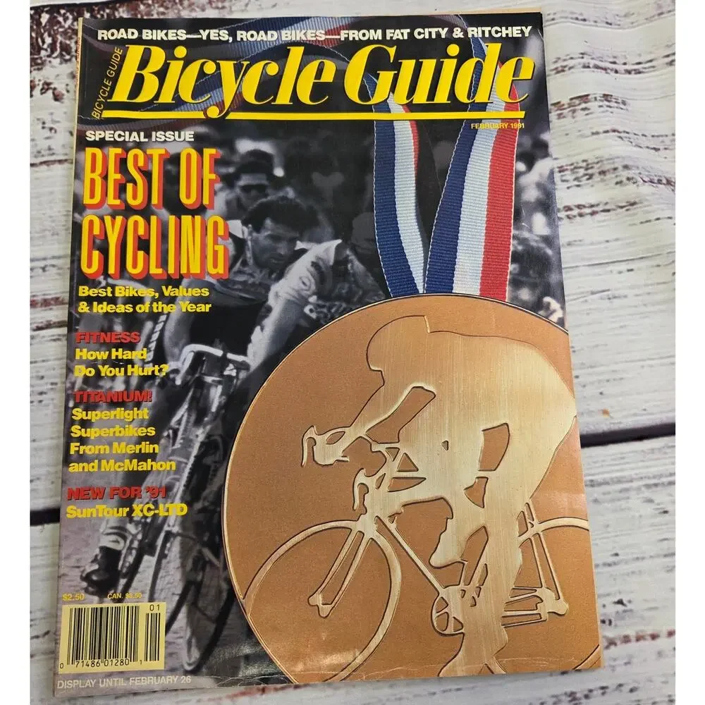 Vintage Magazine Lot 5 Discover National Lampoon Knives Bicycle Guide 1990s